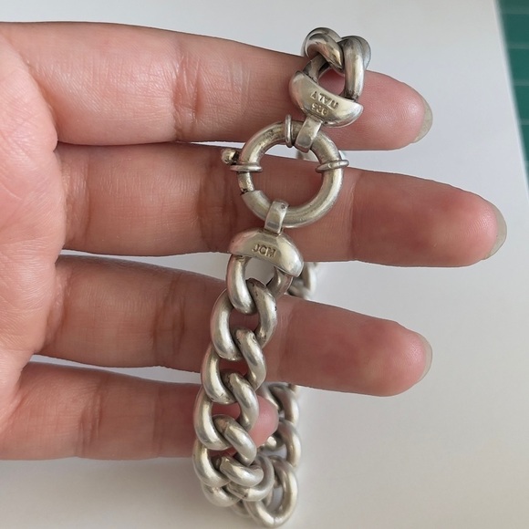 32 gram sterling silver Cuban link bracelet - Picture 5 of 6